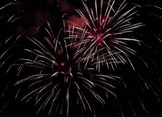 Brillantfeuerwerk zum Münchner Frühlingsfest 2025