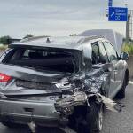 Verkehrsunfall auf der A 99 bei Lochhausen - Eine Person wurde leicht verletzt