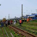 Regionalbahn evakuiert - Berg am Laim