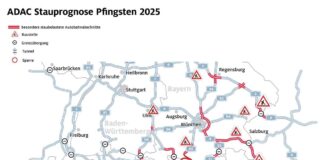Stau und Behinderungen zum Start der Pfingstferien