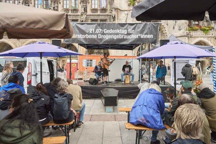 Gedenktag für verstorbene drogengebrauchende Menschen - 81 Tote in München Gedenktag für verstorbene drogengebrauchende Menschen - 81 Tote in München