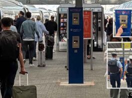Im Notfall: Bundespolizei - Inbetriebnahme der Notrufsäule