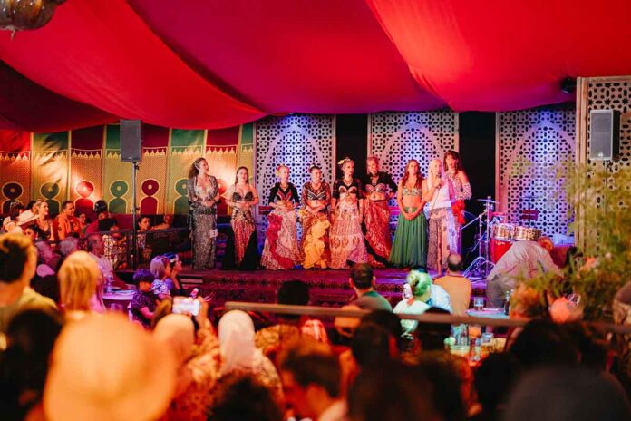 Finale im Bauchtanzwettbewerb auf dem Tollwood Sommerfestival