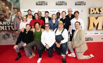Das Kanu des Manitu feiert Weltpremiere in München