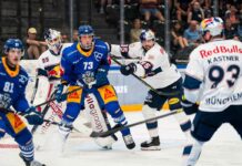 Red Bull München muss sich dem EV Zug beim Lehner Cup geschlagen geben