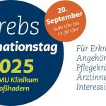 Krebs-Informationstag München am 20. September 2025