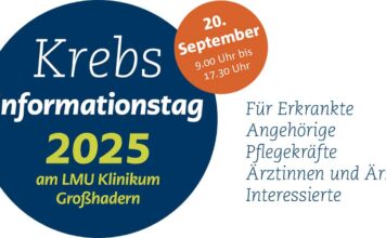 Krebs-Informationstag München am 20. September 2025