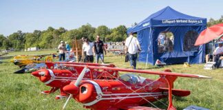 Großer Auftritt für kleine Flieger - Modellflugtage in der Flugwerft Schleißheim am Wochenende 27./28. September