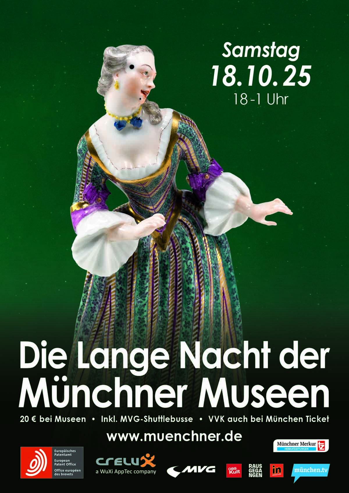 Eine Nacht für Entdeckungen: Die 26. Lange Nacht der Münchner Museen am 18. Oktober 2025