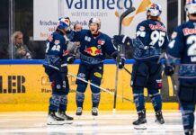 Red Bull München gewinnt gegen Nürnberg Ice Tigers