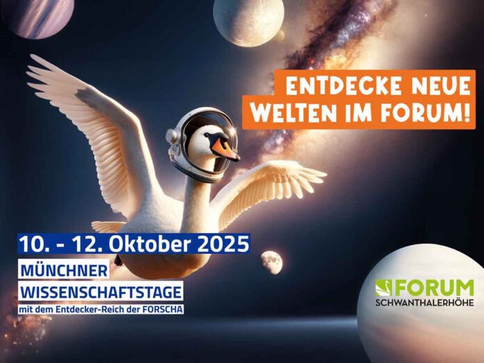 Münchner Wissenschaftstage mit dem Entdecker-Reich der FORSCHA im Herzen der Stadt - vom 10. bis 12. Oktober 2025
