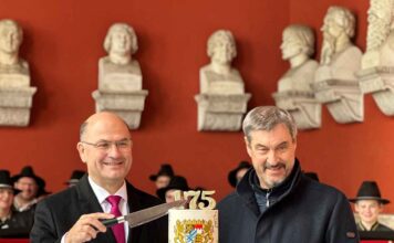 Söder und Füracker: 175 Jahre Enthüllung der Bavaria