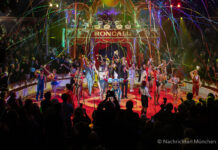 Circus Roncalli feiert Premiere mit „ARTistART“ in München Circus Roncalli feiert Premiere mit "ARTistART" in München