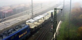 Der Roncalli-Sonderzug ist angekommen - Nachhaltig auf Schienen nach München