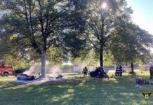 Sportwagen rast gegen Baum