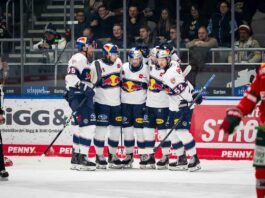 Nächster Sieg: Red Bull München gewinnt auch das Derby in Augsburg