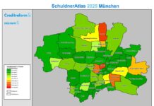 SchuldnerAtlas München 2025