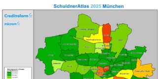 SchuldnerAtlas München 2025