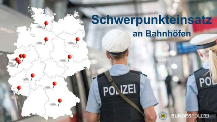 Schwerpunkteinsatz der Bundespolizei am Münchner Hauptbahnhof am Wochenende