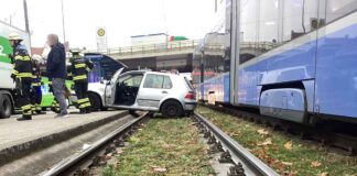 Verkehrsunfall in der Innenstadt endet glimpflich