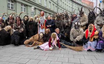 Der Münchner Krampuslauf 2025 - Ein uraltes Brauchtum erobert die Altstadt