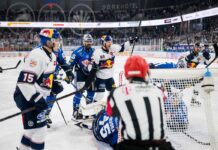 Drei Punkte an der Elbe - Red Bull München gewinnt in Dresden