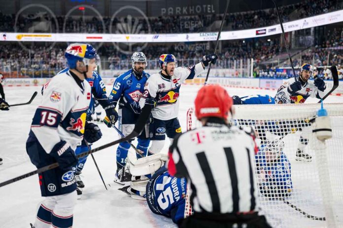 Drei Punkte an der Elbe - Red Bull München gewinnt in Dresden