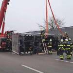 Folgenschwerer Zusammenstoß zweier Lkw auf der A 99 Schwerer Verkehrsunfall mit zwei Lkw