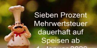 Erfolg für den DEHOGA Bayern: Sieben Prozent Mehrwertsteuer dauerhaft auf Speisen ab 1. Januar 2026