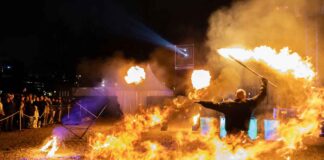 Tollwood Winterfestival: Pyro-Poesie, Klang-Wolke, Live-Konzerte - alles bei freiem Eintritt