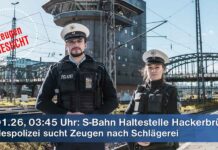 Zeugenaufruf nach Schlägerei an der Hackerbrücke