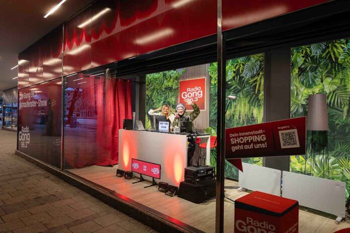 Münchens größte Live-Challenge: Die Gong 96.3 Schaufenster-Show!