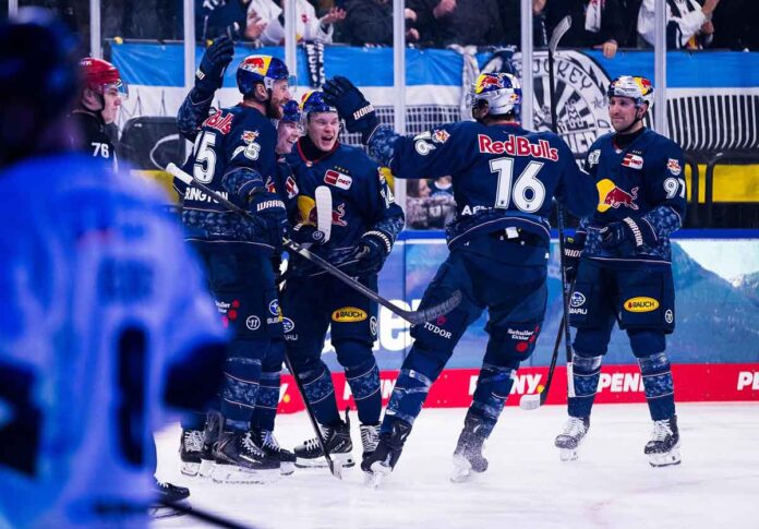 Red Bull München feiert deutlichen Heimsieg gegen die Iserlohn Roosters Red Bull München feiert deutlichen Heimsieg gegen die Iserlohn Roosters