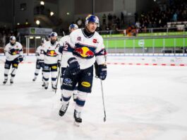 Red Bull München gewinnt zum Jahresauftakt bei den Grizzlys Wolfsburg nach Penaltyschießen