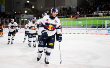 Red Bull München gewinnt zum Jahresauftakt bei den Grizzlys Wolfsburg nach Penaltyschießen