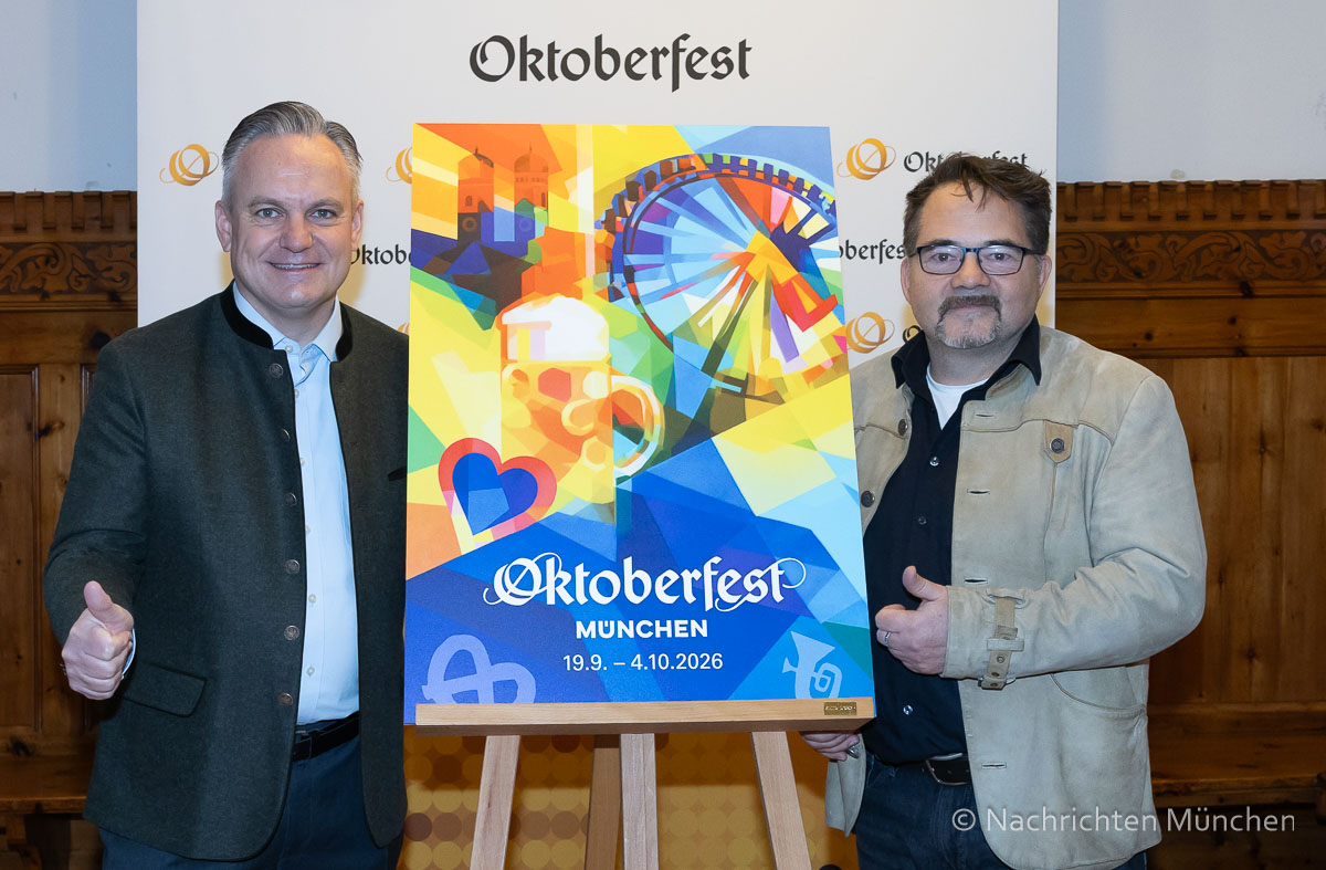 Oktoberfest-Motiv 2026 vorgestellt