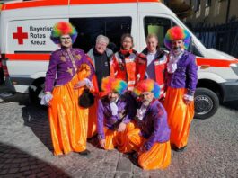 Münchner Rotes Kreuz sorgt für Sicherheit im Faschingstrubel / „Kinderfundstelle“ im Rathaus