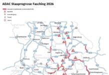 Fasching: ADAC erwartet Staus auf dem Weg in den Süden