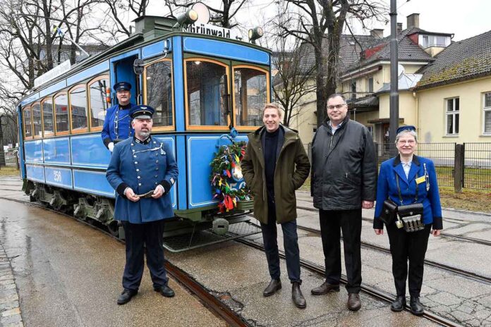 Bürgermeister Dominik Krause und MVG eröffnen Jubiläumsjahr "150 Jahre Tram in München" Bürgermeister Dominik Krause und MVG eröffnen Jubiläumsjahr "150 Jahre Tram in München"