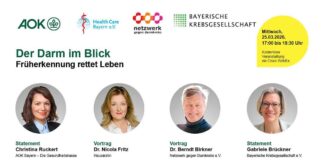 Der Darm im Blick: Früherkennung rettet Leben, wenn sie genutzt wird - Online-Informationsveranstaltung am 25. März 2026