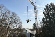 Notfallrettung auf einer Baustelle