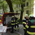 Brandmeldeanlage meldet Dachstuhlbrand in Schwabing Brandmeldeanlage meldet Dachstuhlbrand in Schwabing