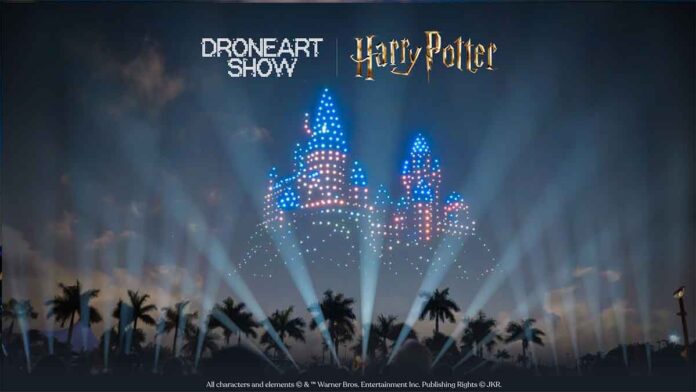 München wird Bühne für DroneArt Show: Harry Potter™