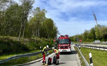 Notarzteinsatz per Winde: Rettung auf der A99 - Neuherberg