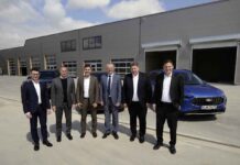 Richtfest neuer Standort Bodenseestraße der Autohäuser Autoarena München, Automobilforum Kuttendreier und Autohaus Wickenhäuser