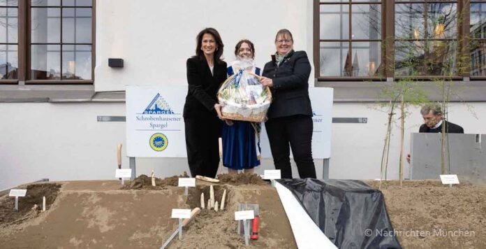 Schrobenhausener Spargelsaison 2026 feierlich am Viktualienmarkt eröffnet Schrobenhausener Spargelsaison 2026 feierlich am Viktualienmarkt eröffnet