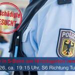 Pfefferspray in S-Bahn versprüht Bundespolizei sucht betroffene Reisende