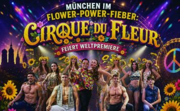 München im Flower-Power-Fieber: „CIRQUE DU FLEUR“ feiert Weltpremiere