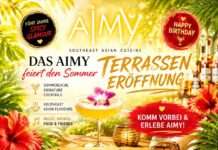 Fünf Jahre spicy Glamour: Das Aimy feiert den Sommer