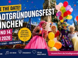 München feiert am 13. und 14. Juni 2026 seinen 868. Geburtstag - Das Programm